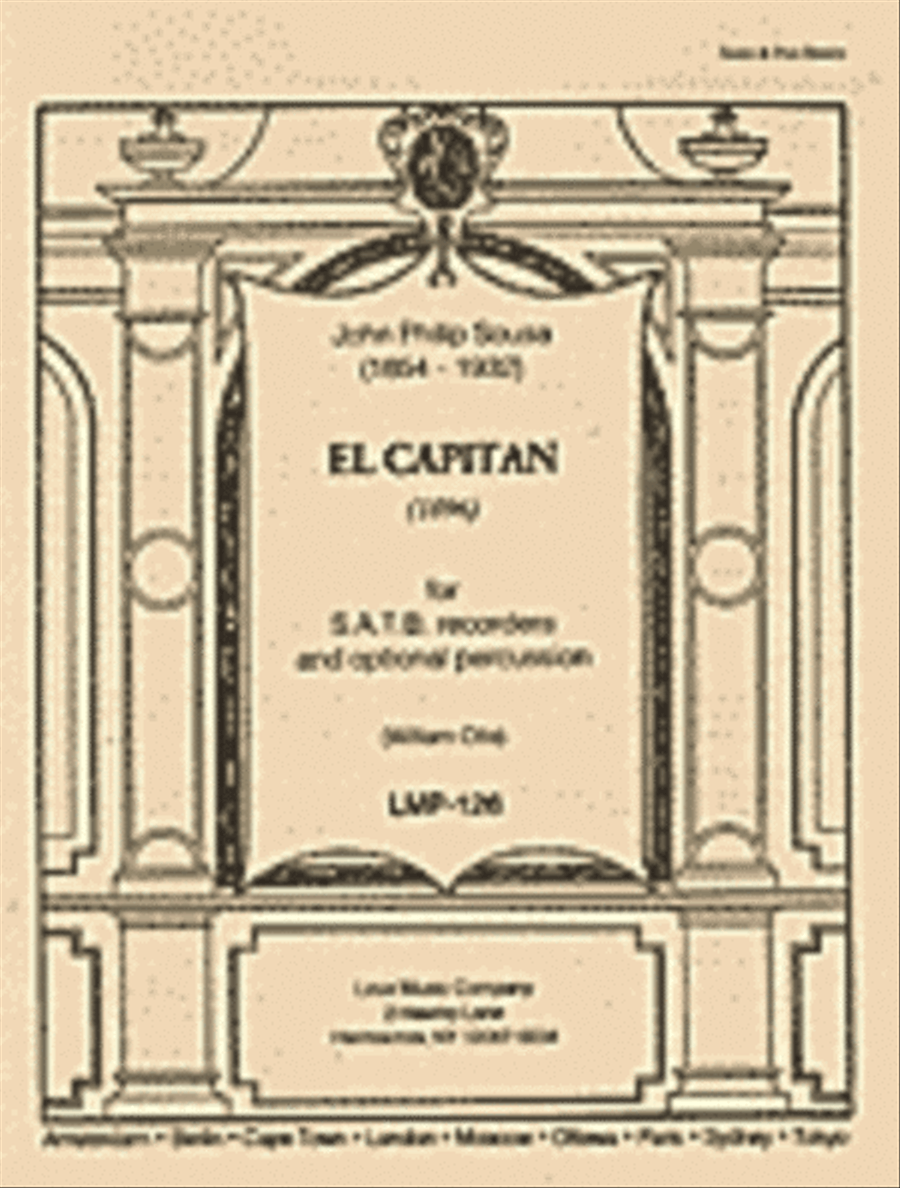 El Capitan (1896) Recorder scores gallery preview page 1