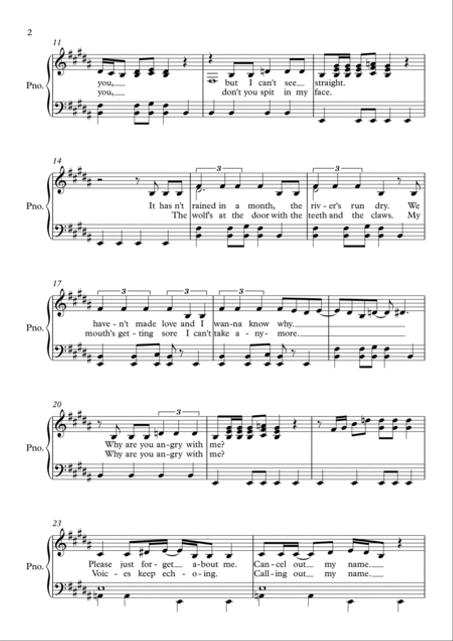 Angry Voice scores gallery preview page 2