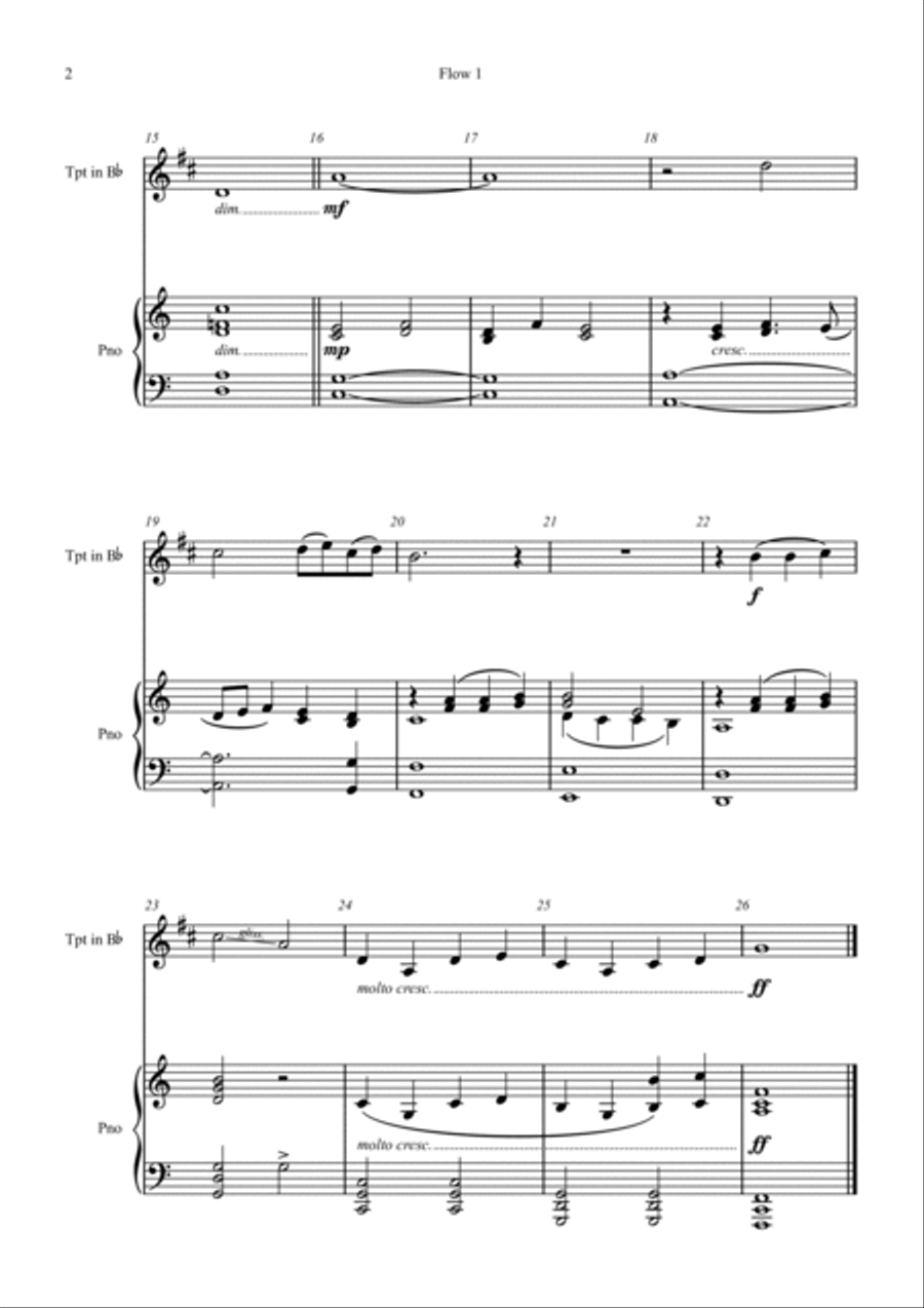 Where's Hiccup? Trumpet Solo scores gallery preview page 2