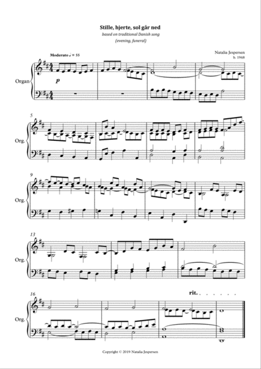 Joyful quiet collection for organ Organ Solo scores gallery preview page 5