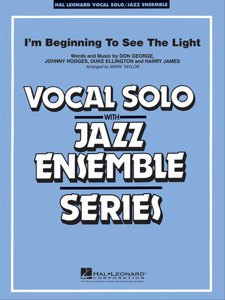 I'm Beginning To See the Light Jazz Ensemble scores gallery preview page 1