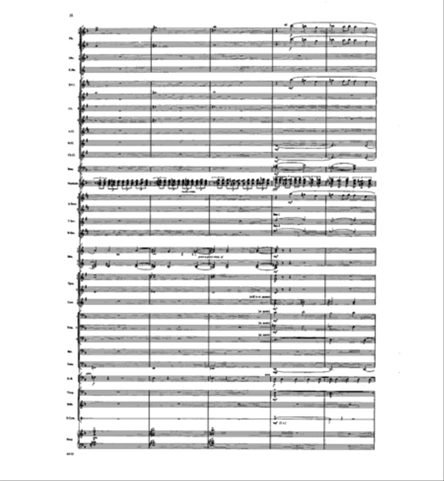 Concertino for Marimba and Winds Concert Band scores gallery preview page 14