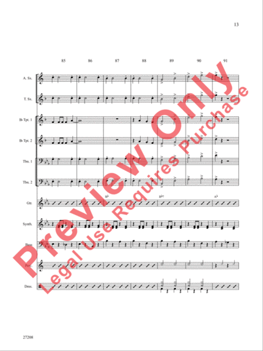 There Once Was a Man Choir scores gallery preview page 14