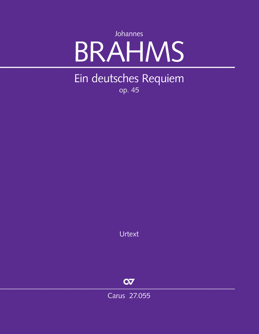 Ein Deutsches Requiem (German Requiem)