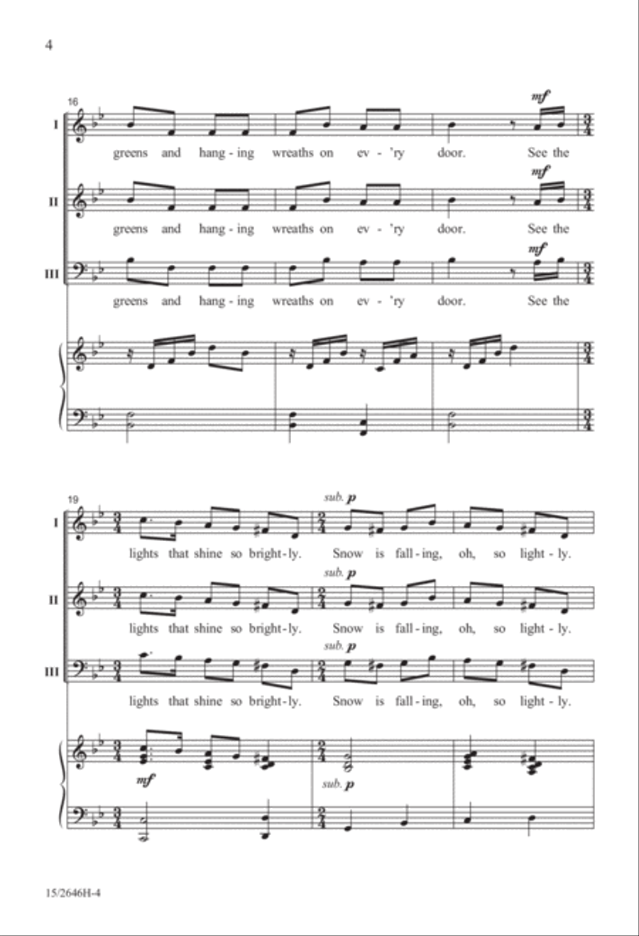 Fun, Fun, Fun! Fun, Fun, Fun! 3-Part scores gallery preview page 5