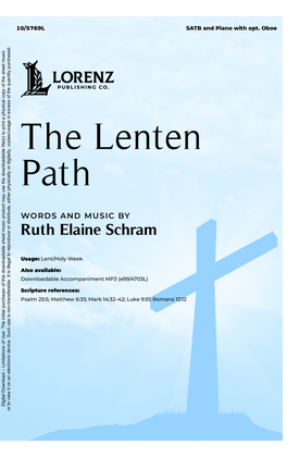 Book cover for The Lenten Path