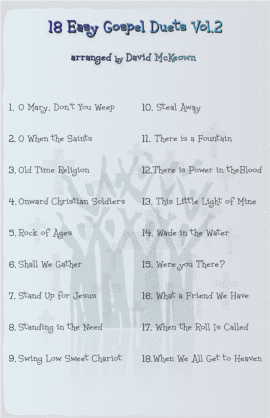 18 Easy Gospel Duets Vol.2 for Cello String Duet scores gallery preview page 2