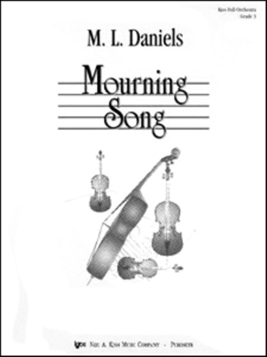 Mourning Song - Score Mourning Song - Score Full Orchestra scores gallery preview page 1