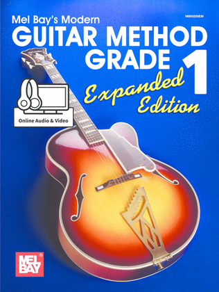 Book cover for Modern Guitar Method Grade 1, Expanded Edition