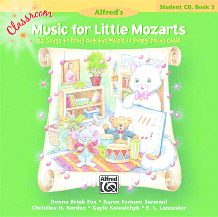Classroom Music for Little Mozarts -- Student CD, Book 3 Piano Method scores gallery preview page 2