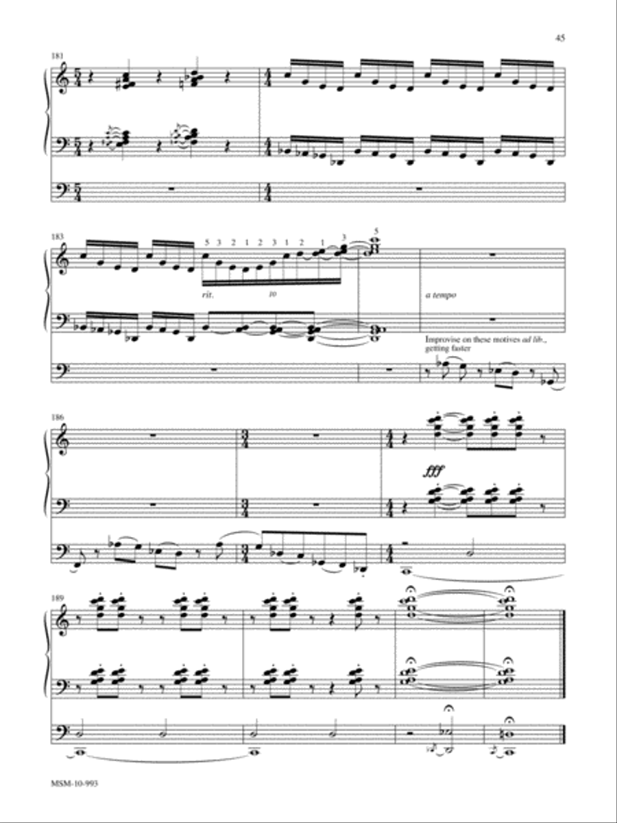 Marilyn Mason Music Library, Volume 4 Organ scores gallery preview page 12