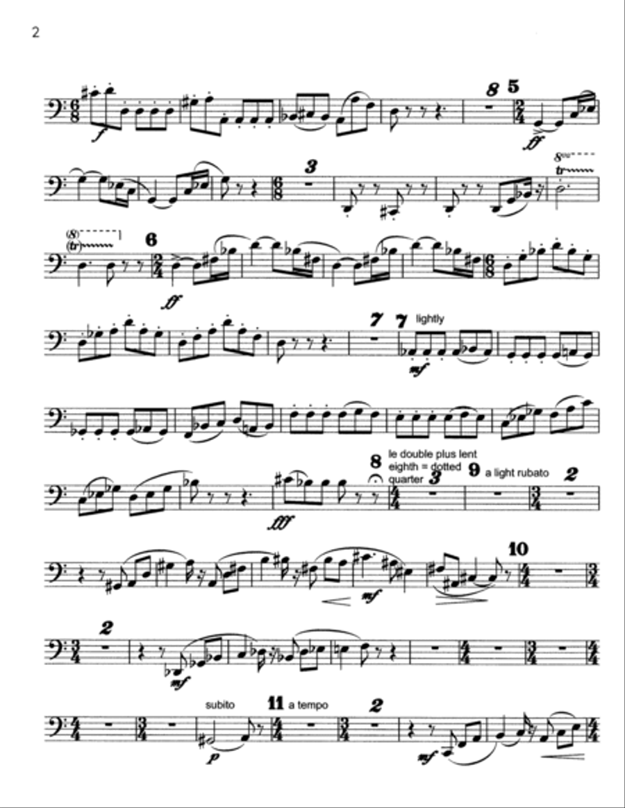 Sonata Sonata Bassoon Solo scores gallery preview page 4