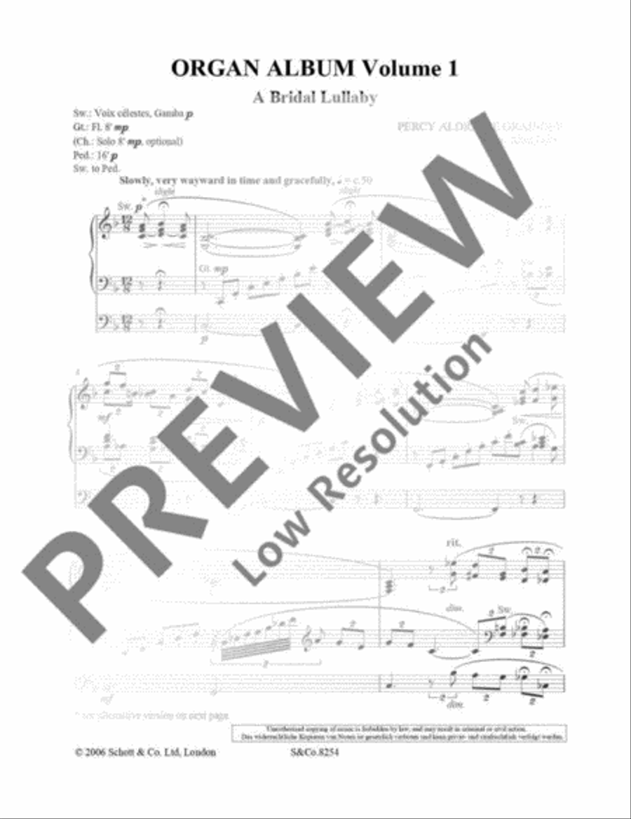 Organ Album Organ scores gallery preview page 5