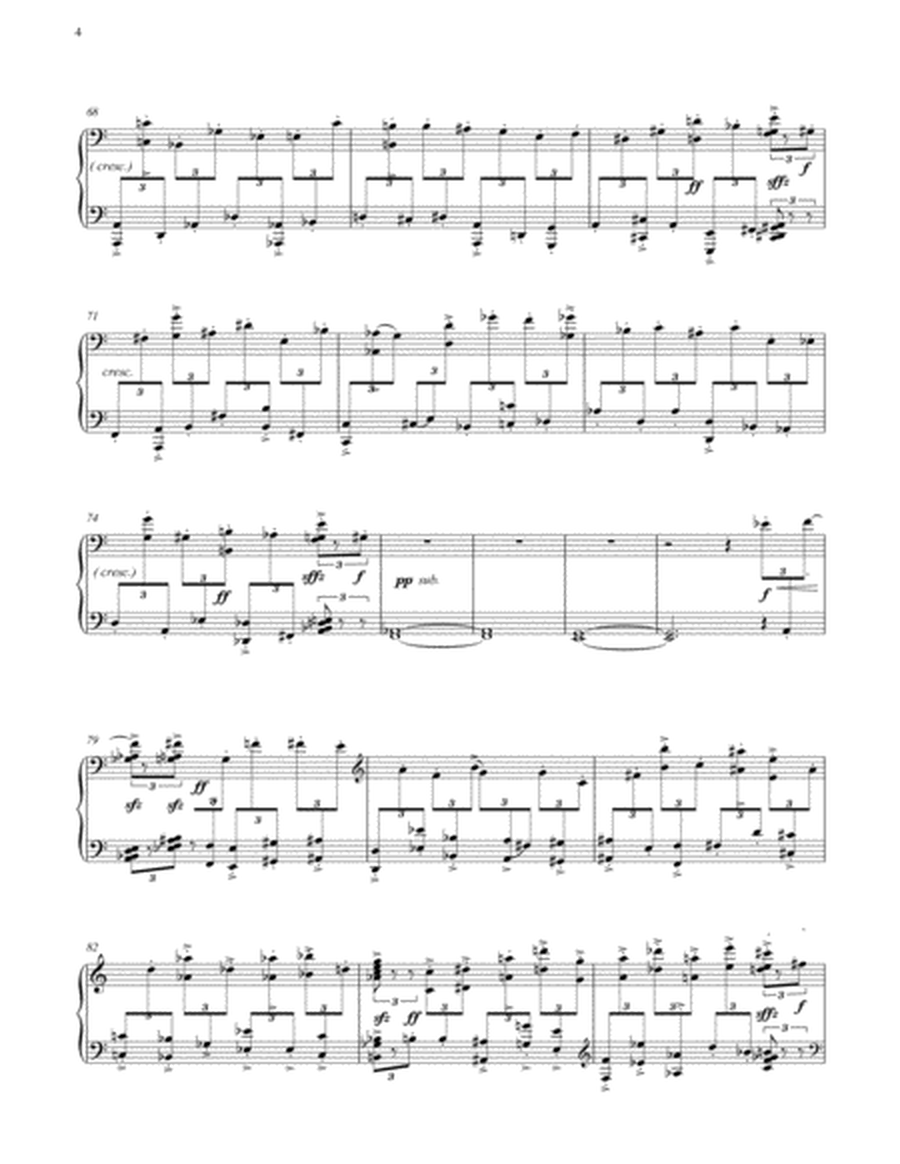 Piano Sonata, I Variation