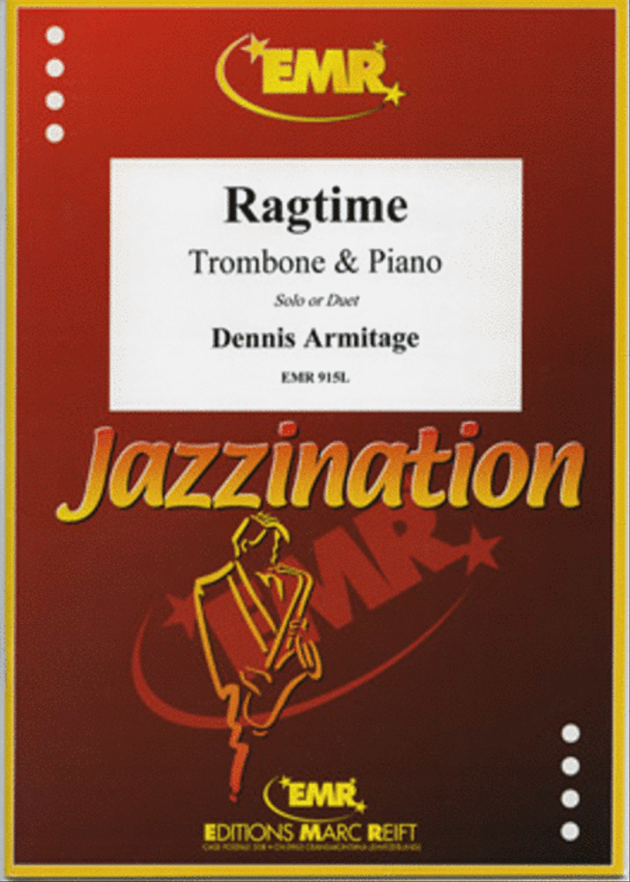 Ragtime Trombone Duet scores gallery preview page 1
