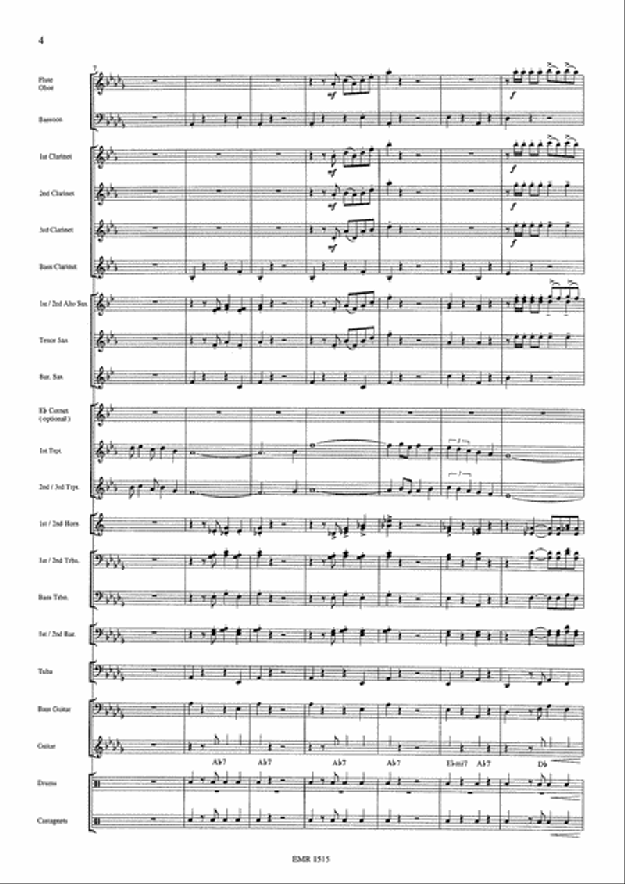 La Paloma Concert Band scores gallery preview page 5