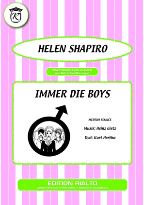 Book cover for Immer die Boys