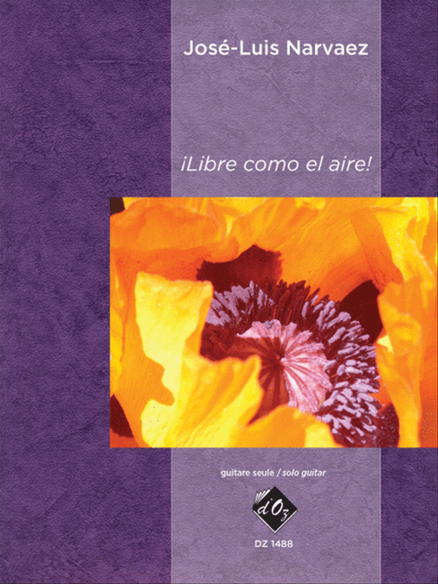 ¡Libre como el aire! Classical Guitar scores gallery preview page 1