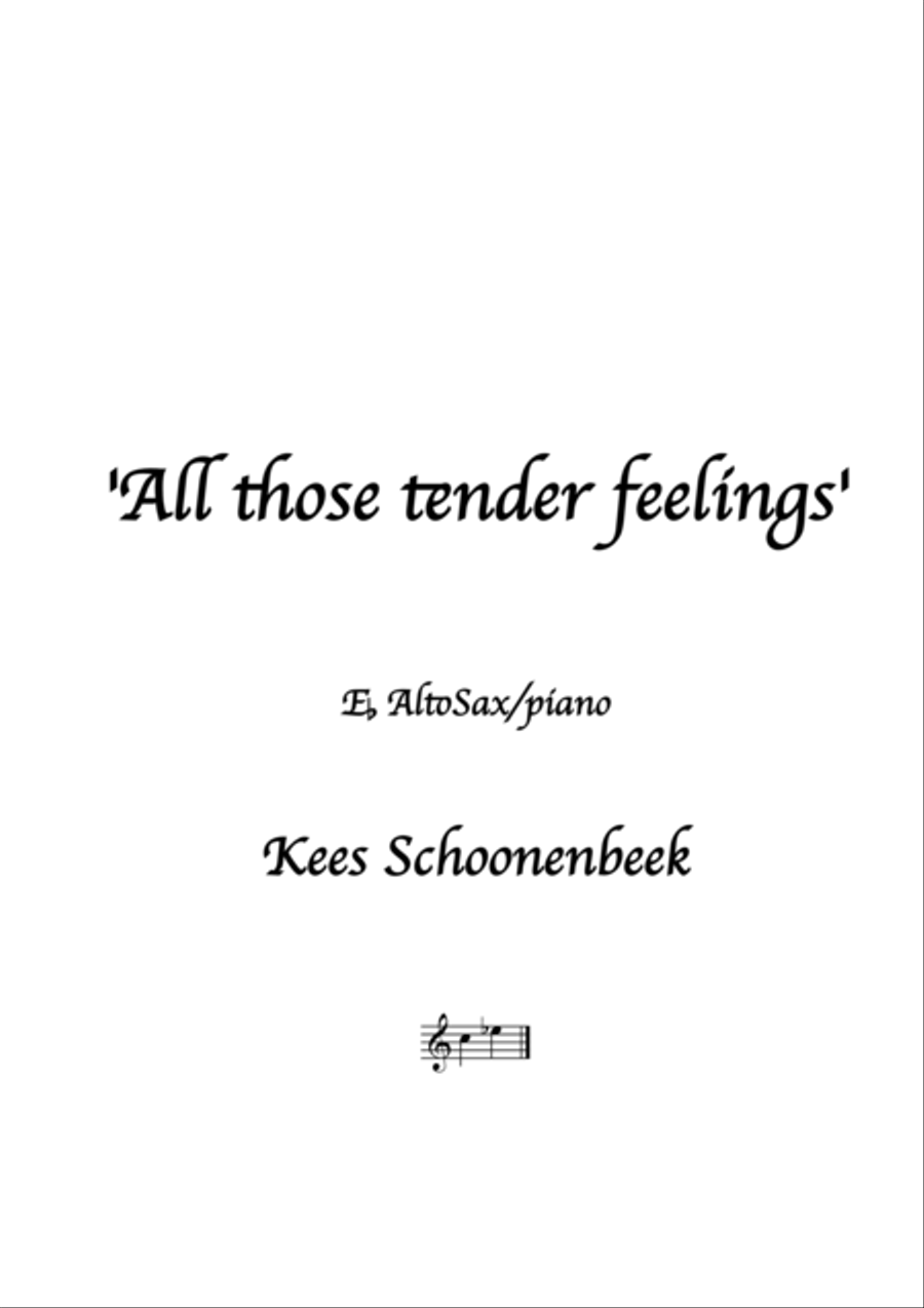 All those tender feelings Woodwind Duet scores gallery preview page 1