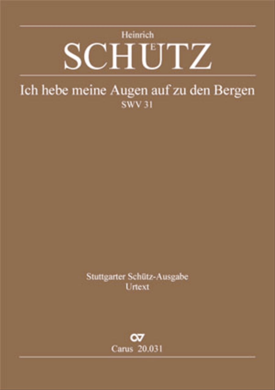 I lift up mine eyes (Ich hebe meine Augen auf zu den Bergen) Choir scores gallery preview page 1