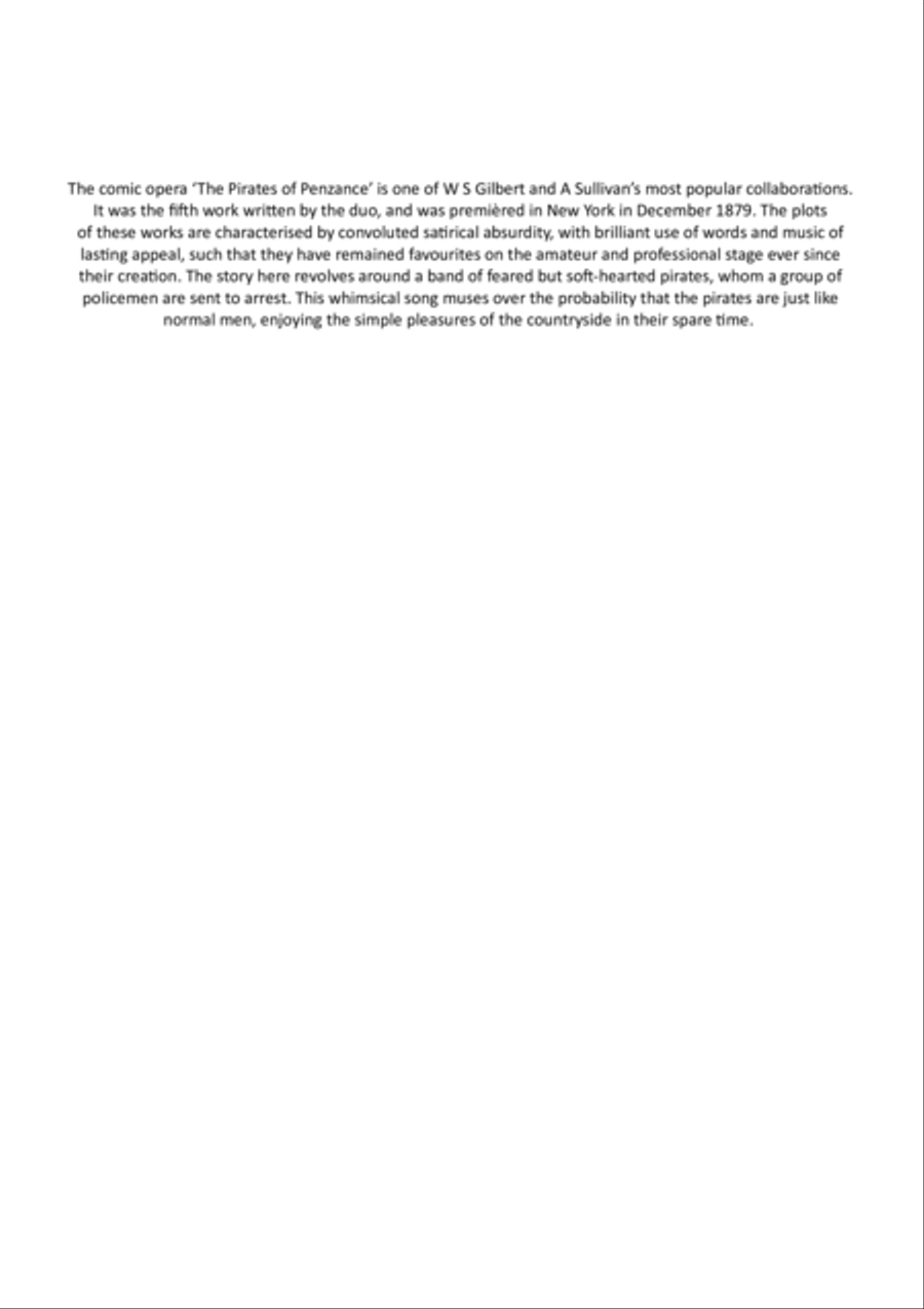 The Policeman's Song Woodwind Quartet scores gallery preview page 2