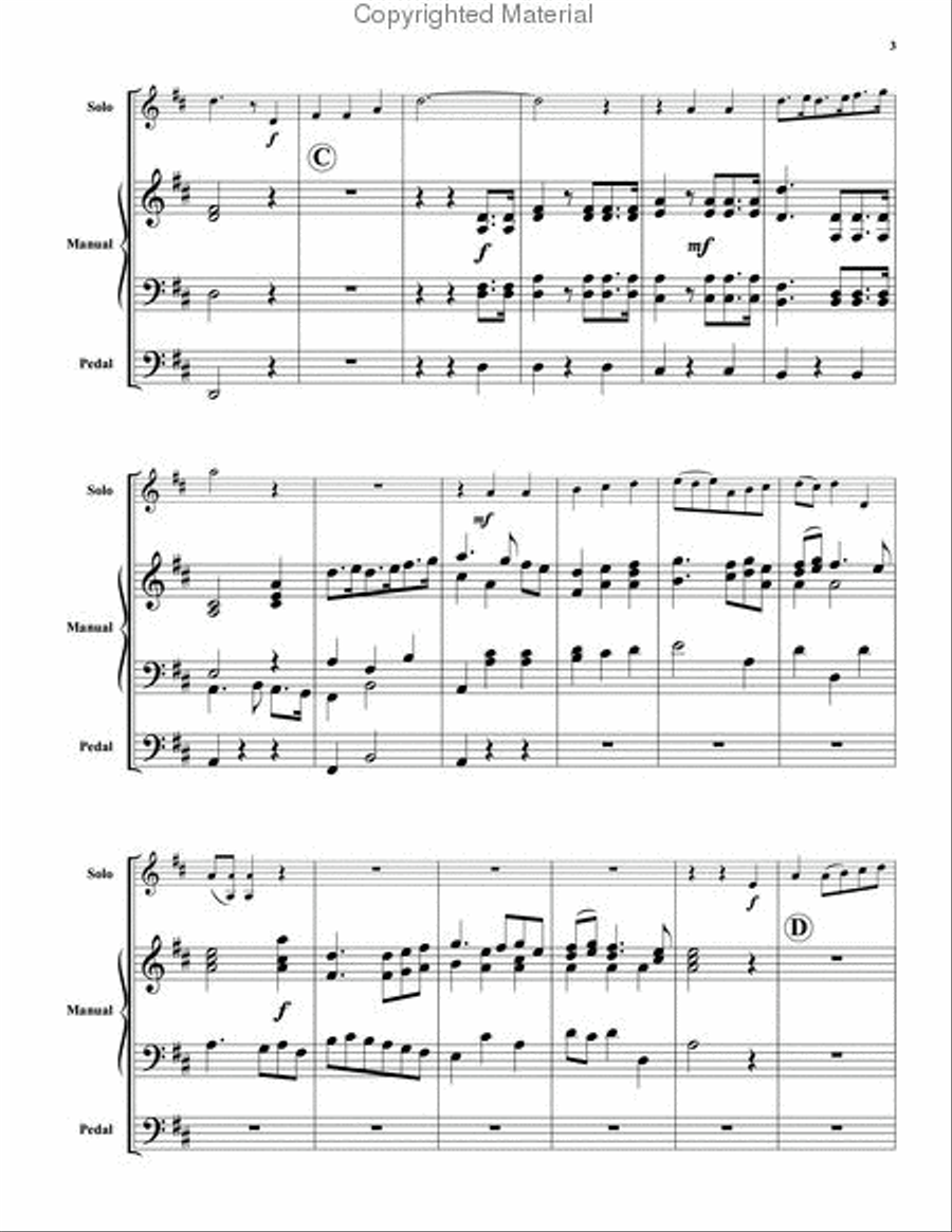 The Trumpet Shall Sound Trumpet Solo scores gallery preview page 5