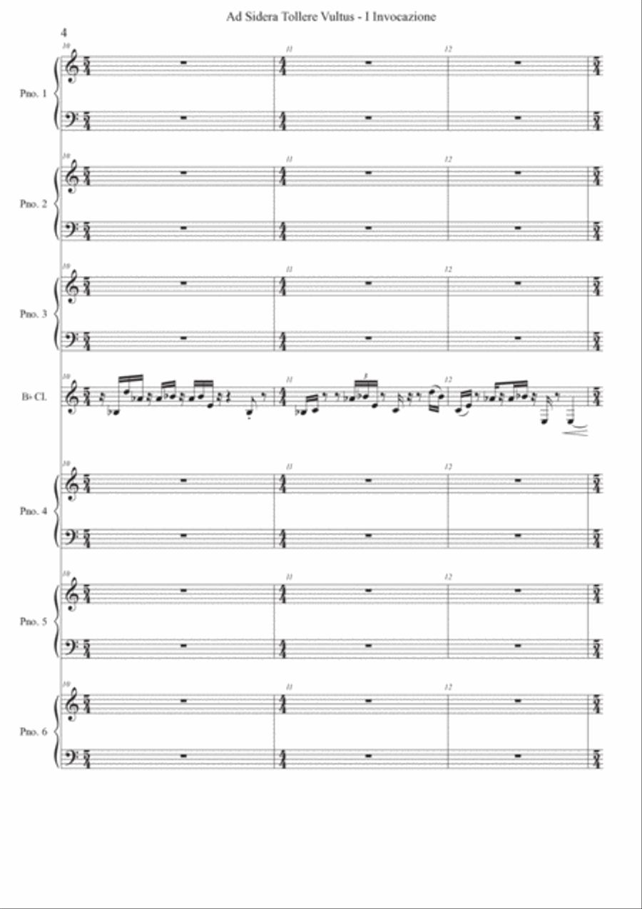 Fabrizio Festa: Ad Sidera Tollere Vultus (ES-23-027) - Score Only Score scores gallery preview page 5