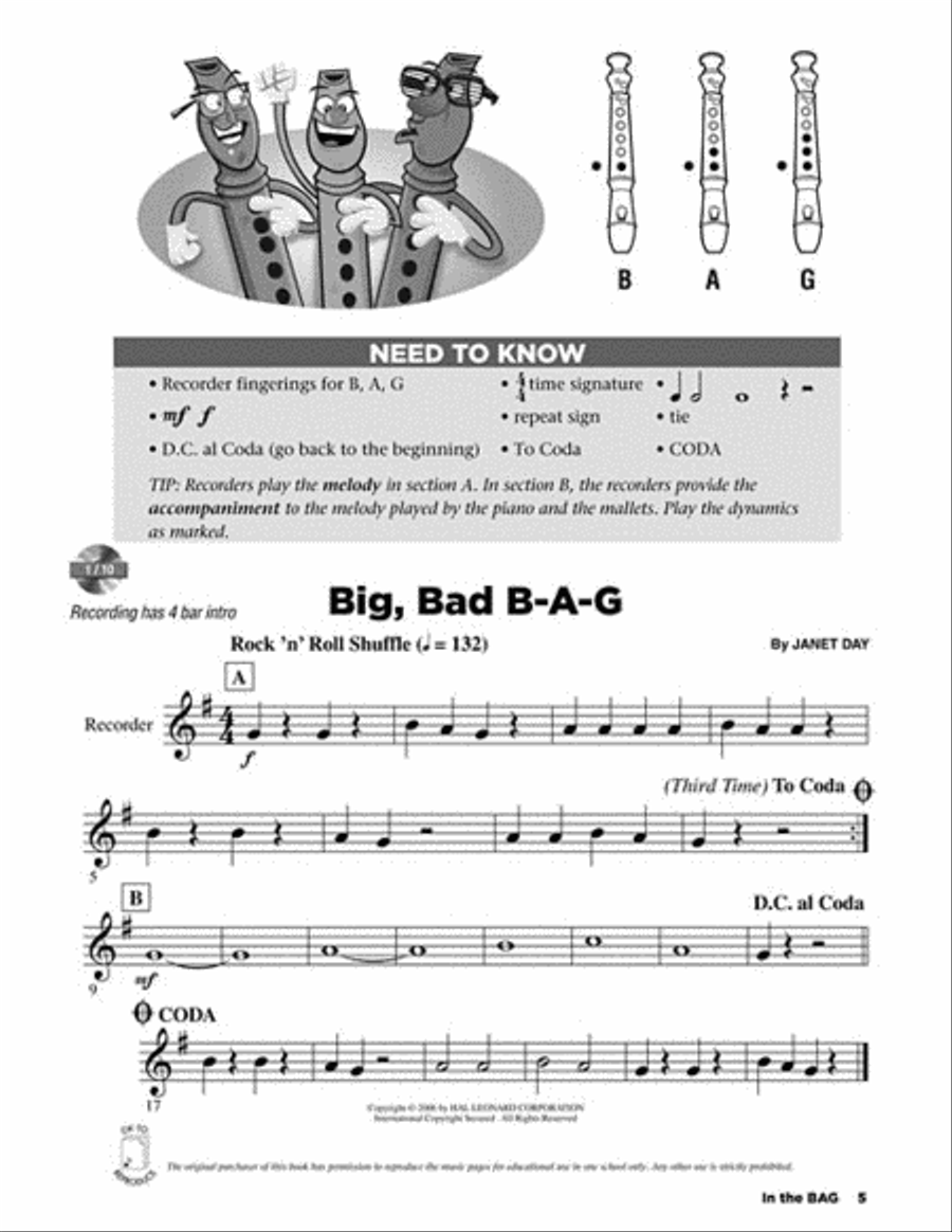 In the B-A-G Choir scores gallery preview page 2