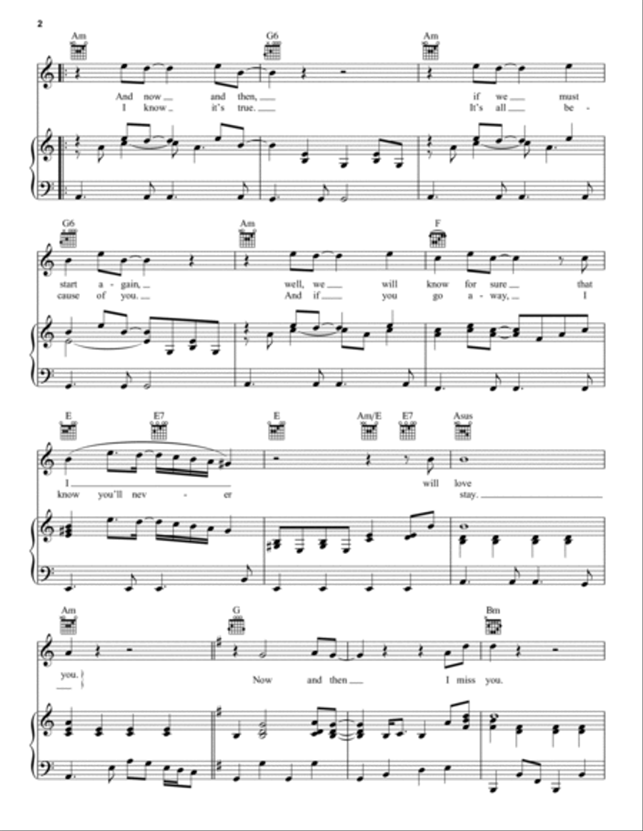 Video Games (Piano, Vocal & Guitar Chords) - Print Sheet Music Now