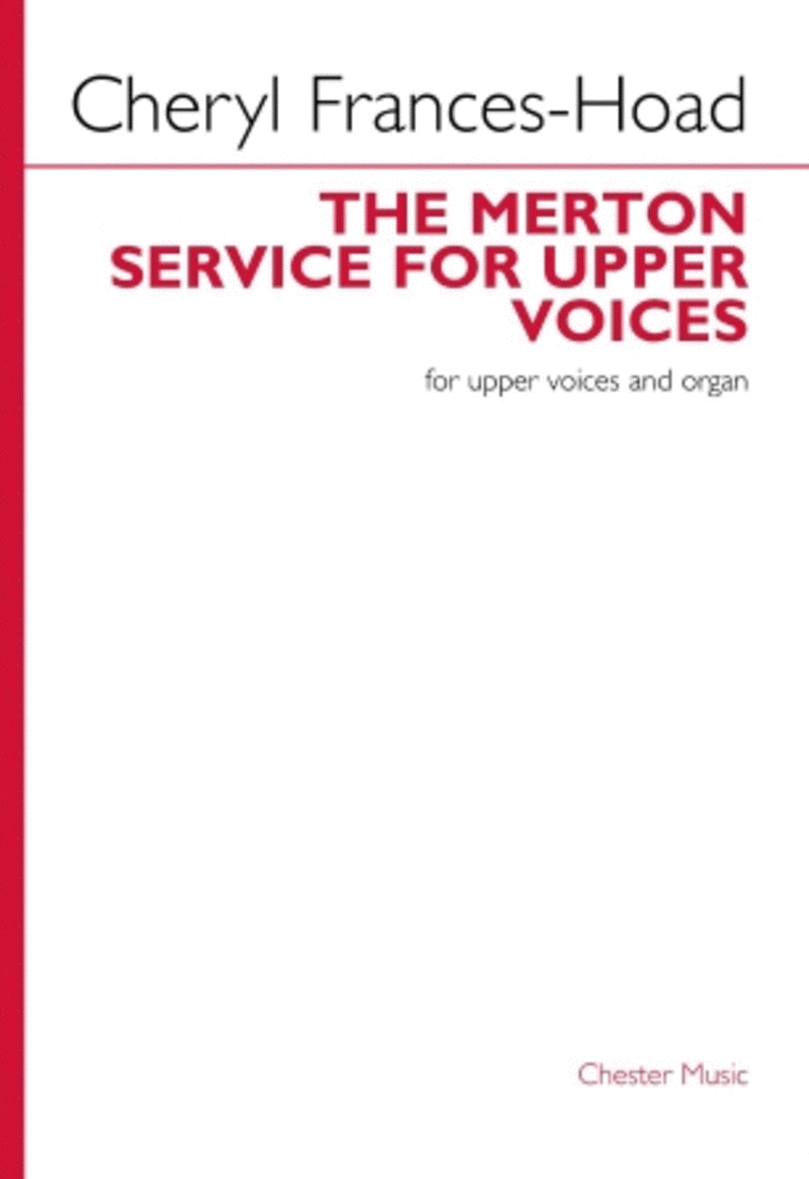 The Merton Service for Upper Voices SA scores gallery preview page 1
