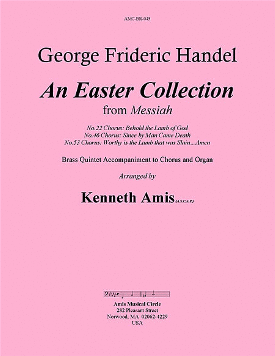 An Easter Collection from MESSIAH Brass Quintet scores gallery preview page 1