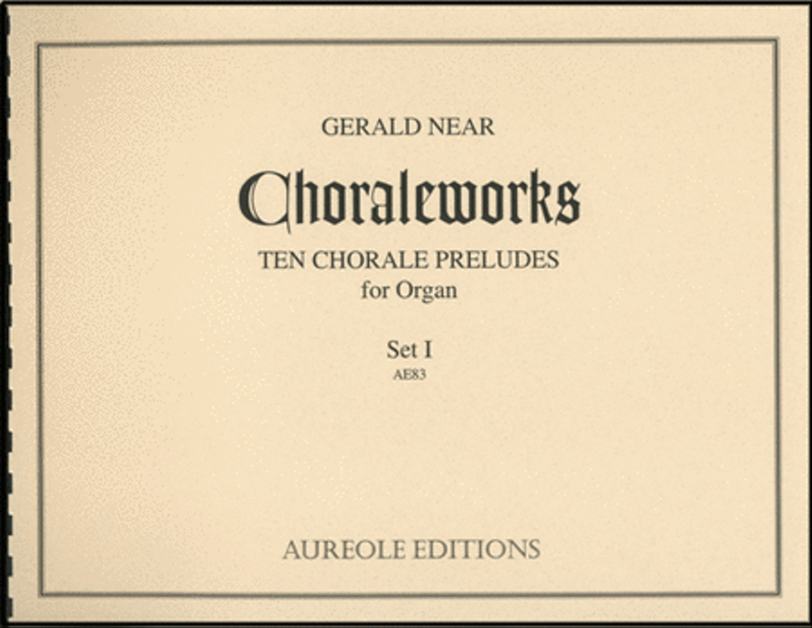 Choraleworks I Ten Chorale Preludes for Organ Organ Solo scores gallery preview page 1