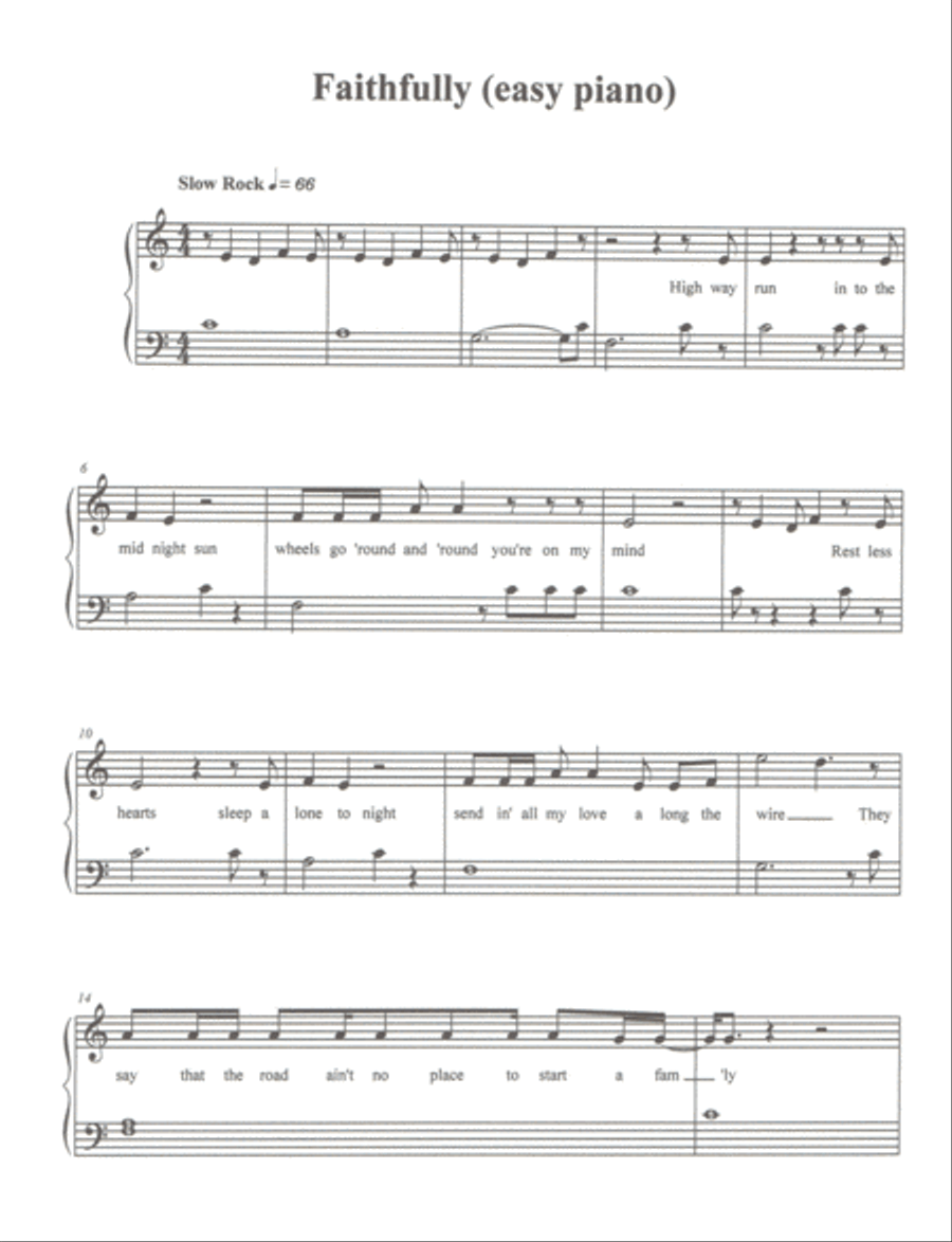 Faithfully Small Ensemble scores gallery preview page 1