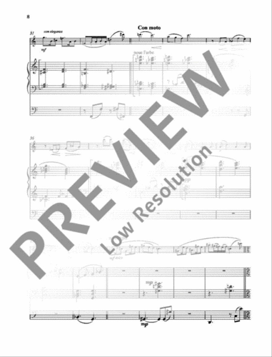 Maria Maria B-Flat Clarinet scores gallery preview page 9