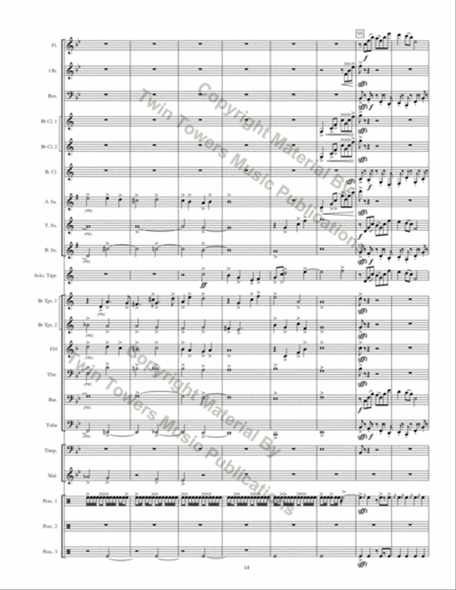 Sinfonia Concert Band scores gallery preview page 15