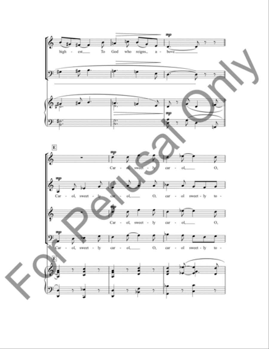 Carol Trilogy Carol Trilogy 4-Part scores gallery preview page 7