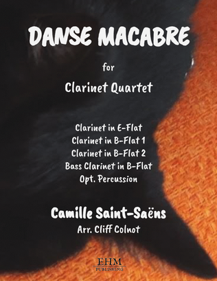 Danse Macabre for Clarinet Quartet