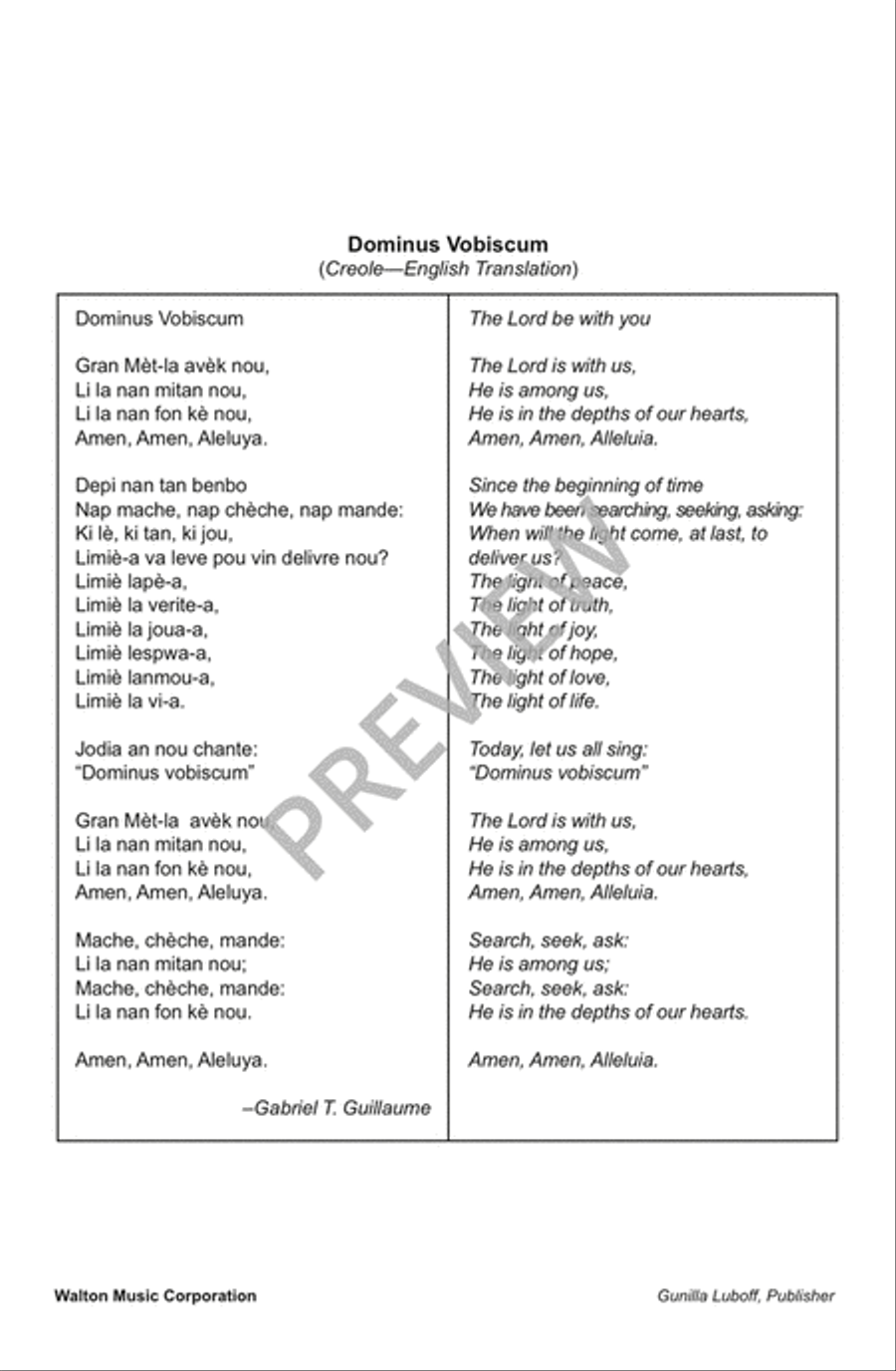 Dominus Vobiscum Divisi scores gallery preview page 3