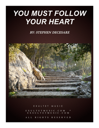 Book cover for You Must Follow Your Heart