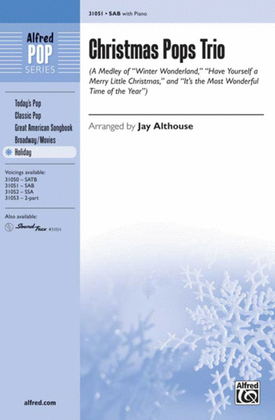 Book cover for Christmas Pops Trio (A Medley)