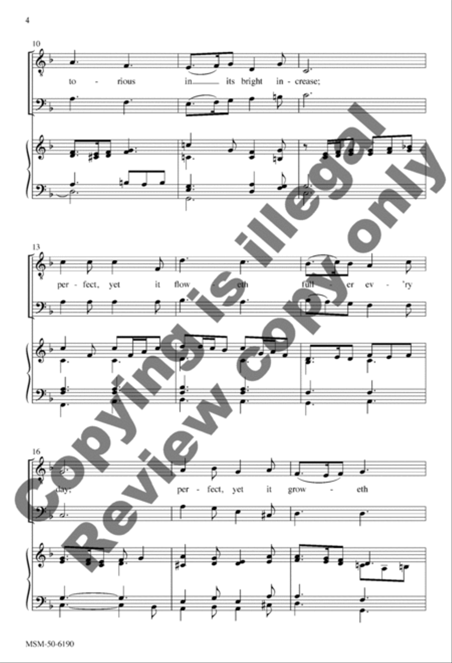 Like a River Glorious Like a River Glorious 4-Part scores gallery preview page 3