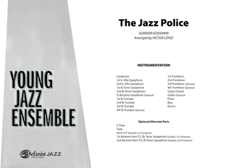 Book cover for The Jazz Police: Score