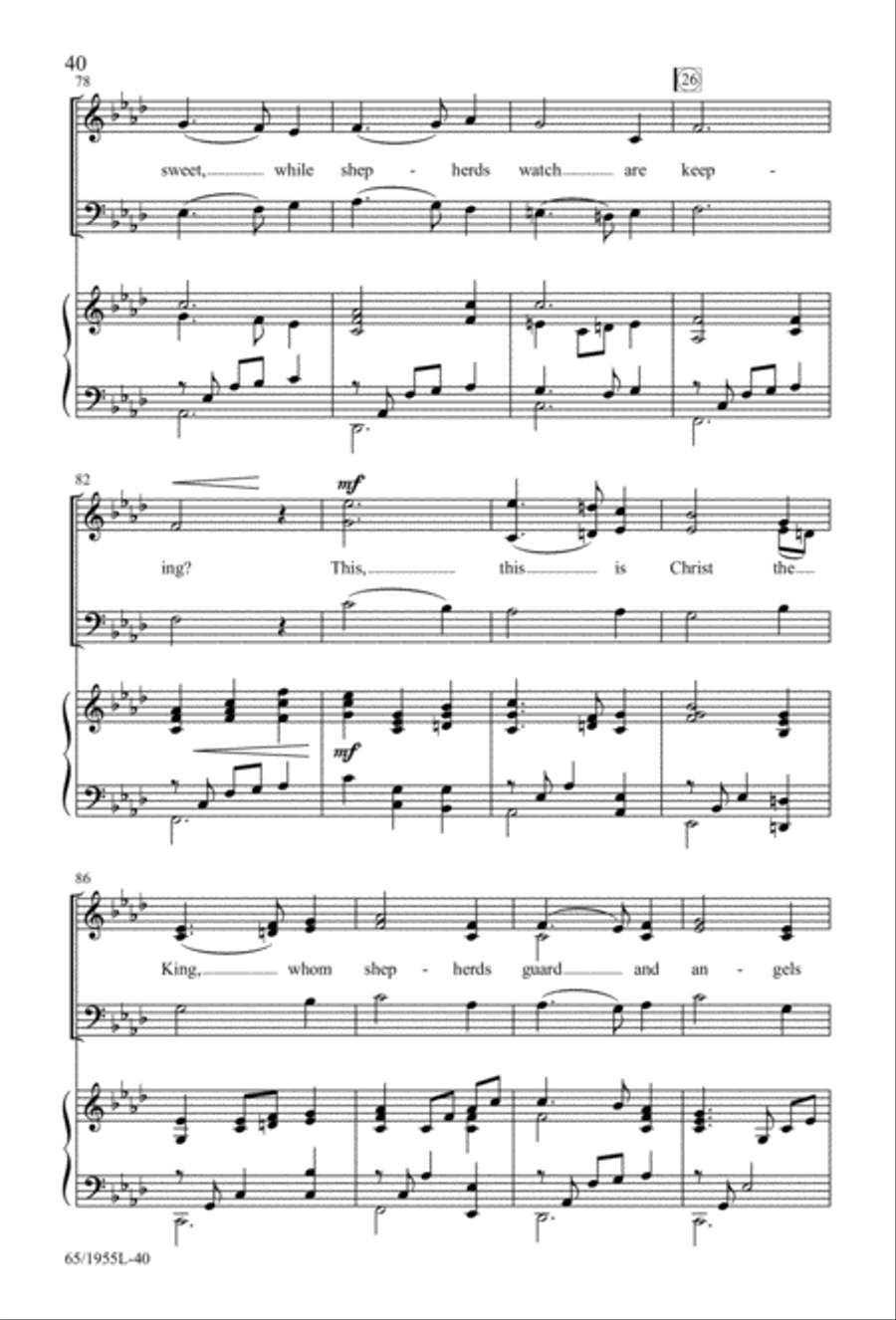 The Promise of a King 3-Part scores gallery preview page 40