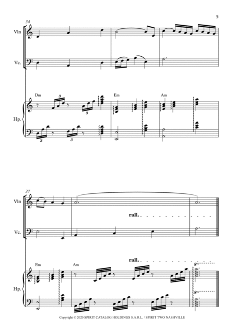 Time For Us Small Ensemble scores gallery preview page 5