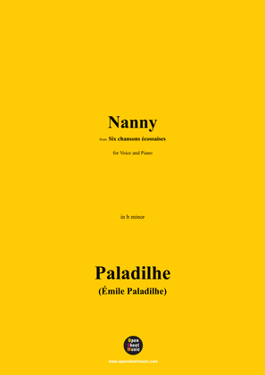Paladilhe-Nanny,in b minor