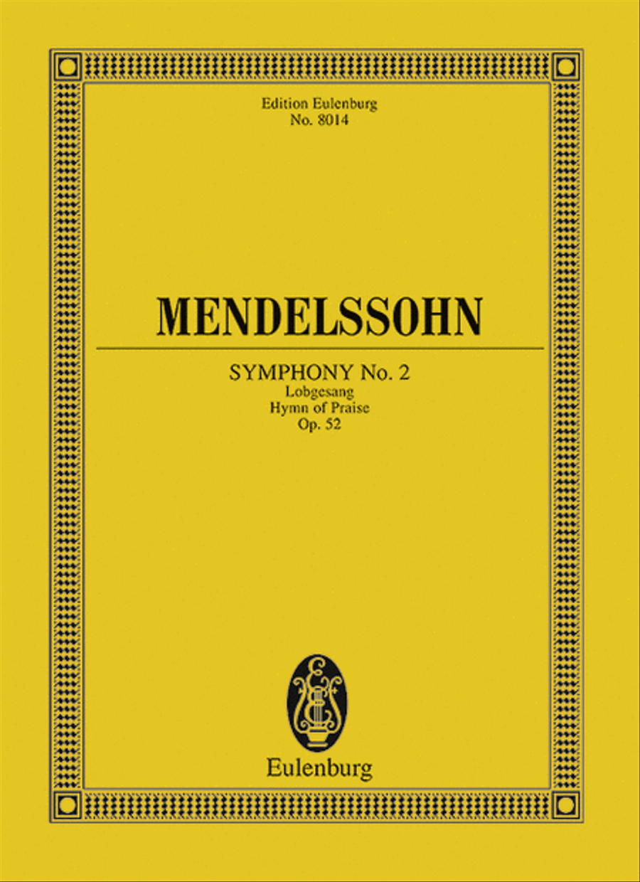 Symphony No. 2 In Bb Major Op. 52 Orchestra scores gallery preview page 1