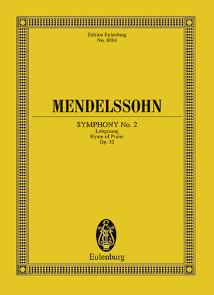 Book cover for Symphony No. 2 In Bb Major Op. 52