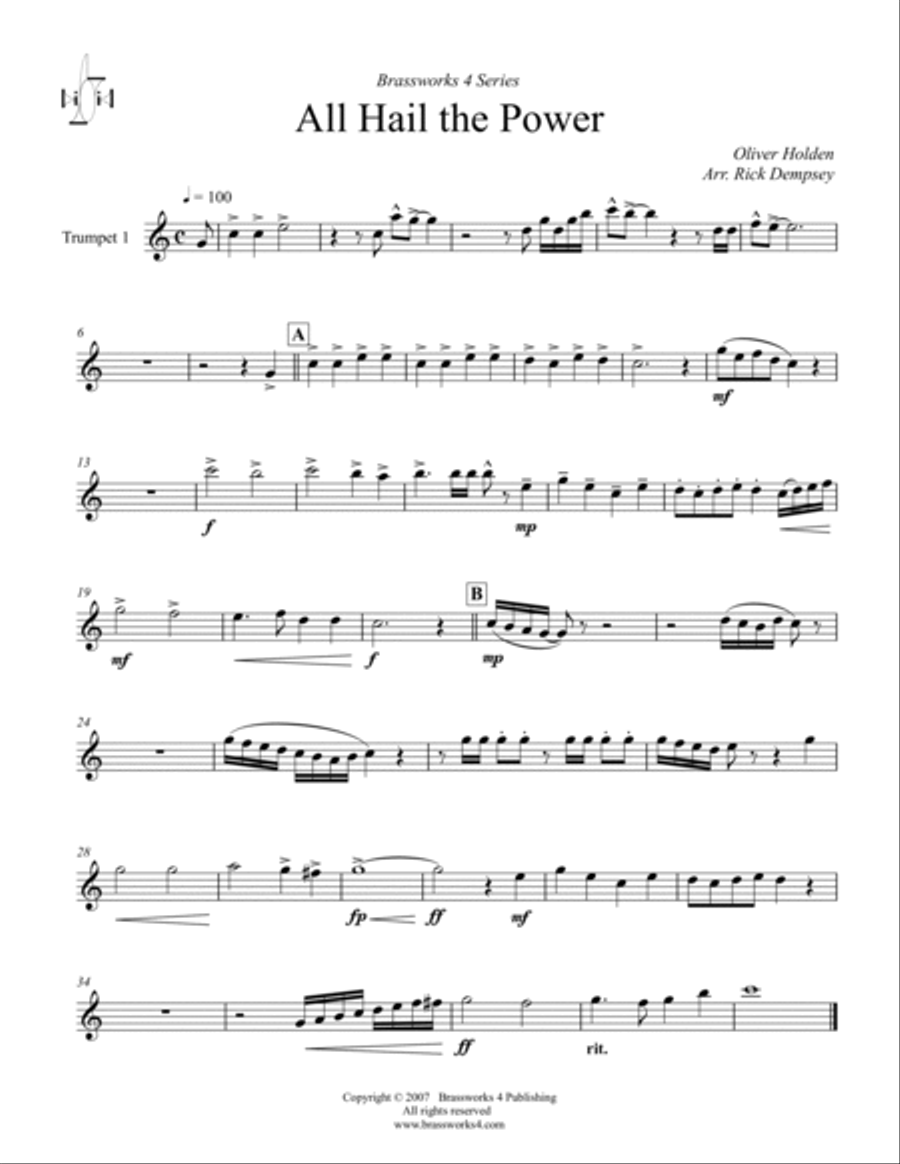 All Hail the Power Trumpet scores gallery preview page 5