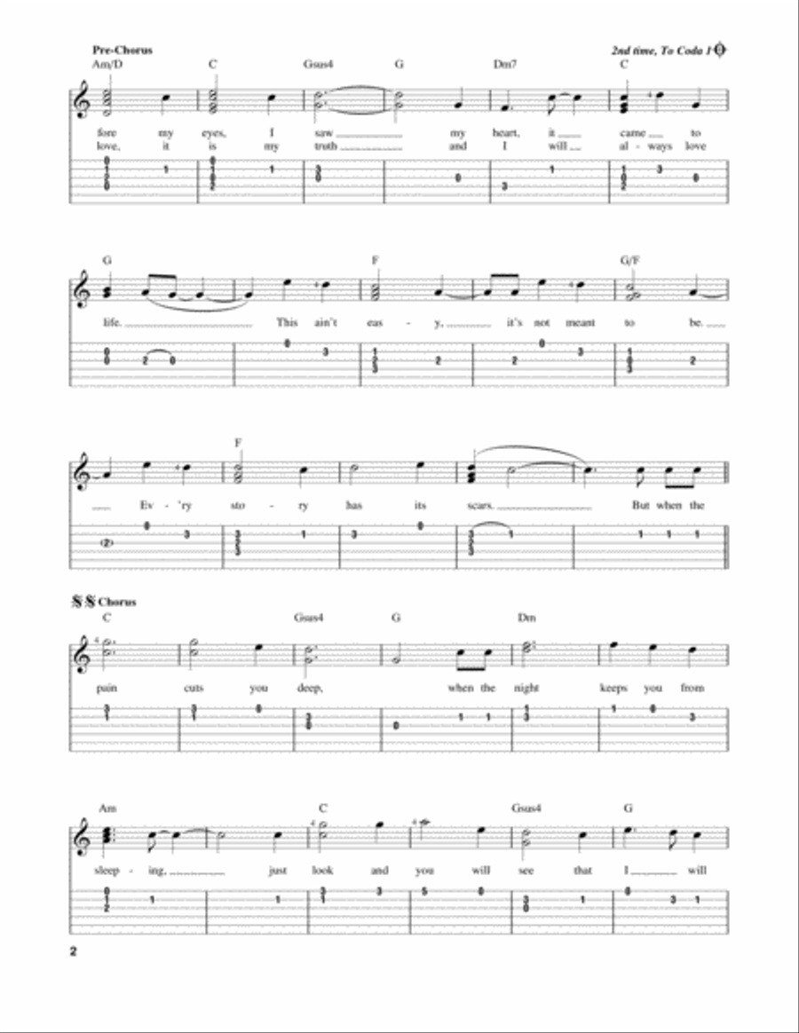 Remedy Acoustic Guitar scores gallery preview page 2
