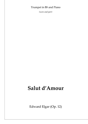 Salut d'Amour (trumpet and piano)